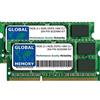 GLOBAL MEMORY Kit RAM DDR3 1066MHz PC3-8500 SODIMM 16 GB (2 x 8 GB) per Intel iMac 27 i5 2.66GHz/i7 2.8GHz (fine 2009)