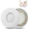 Generic Cuscinetti di ricambio Beats Solo Pro in pelle proteica, compatibili con cuffie, bianco