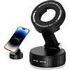 Generico Porta del telefono magnetico - Monte magnetica ultra forte, supporto per ventilazione 'aria auto | Stand da cradle a rotazione a 360 °, elegante design compatto, funzionamento a mani libere per iP