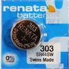 Best Price Square Renata - Pile a bottone ossido di argento 303 1.55V 175mAh - Blister x 1