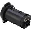BROLEO Adattatore per porta USB per auto, uscita corrente stabile, interfaccia USB 96671143XT per Peugeot 3008 301 508