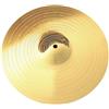 Fenteer Piatto Crash Professionale in Lega per Esercitarsi con La Batteria, 18 Inch