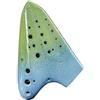 LJERFSW Ocarina A Tre Canne AC Strumento A Fiato Professionale Per Esercitazioni Strumento Ocarina Professionale(Blue)
