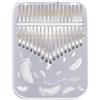 Breeshy Kalimba 17 pianoforte professionale per pollice acrilico kalimba tastiera tastiera strumento musicale