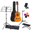 MusicalStore2005 Kit Completo per Chitarra Classica EKO CS10 (Completo con Supporto Aggiuntivo, Natural)