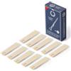 Darmlly Ancia per clarinetto e clarinetto, 10 pezzi, parti di ricambio per strumenti, durezza: 1,5