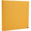 Bluetone Acoustics Wall Panel Pro - Pannelli fonoassorbenti professionali per eliminare rumore ed eco - Pannelli acustici per studio, ufficio, soggiorno (50x50x5cm, Arancione)