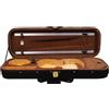 Jopwkuin Custodia per Violino 4/4, Tessuto Scamosciato Interno, vestibilità Perfetta, Custodia Rigida per Violino, Rettangolare, Igrometro Incorporato, Maniglia Portatile per Proteggere