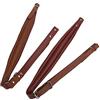 Kuuleyn Cinghie per fisarmonica in pelle, cinghie a tracolla resistenti all'usura regolabili multicolori per fisarmonica a basso 16-120(Marrone)
