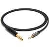 enoaudio Mogami 2893 Quad Neglex HiFi Stereo Mini Cavo professionale | Amphenol Gold 3,5 mm TRS Mini - 2,0 m