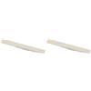 Mealoodiousmusea Set di 2 sellette in osso di bufalo da 80 mm per chitarra classica