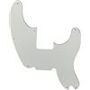 hanhuagongyiping Parti per chitarra Fender Telecaster Precision Bass Guitar Pickguard (1 strato bianco, 2,3 mm)