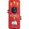 IK Multimedia TONEX ONE Brown Sound Red Limited Edition Pedale modellazione per chitarra/basso con uscita TRS mono/stereo, 20 slot preimpostati, configurazioni A/B o on/off