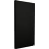 Bluetone Acoustics Wall Panel Pro - Pannelli fonoassorbenti professionali per eliminare rumore ed eco - Pannelli acustici per studio, ufficio, soggiorno (100x50x5cm, Nero)