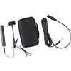Lioaeust Microfono per sax, microfono portatile cablato per sassofono omnidirezionale pickup 3 e 4 pin clip on design per strumenti (A: tre pin)