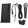 Fockety Microfono Cablate, Microfono Karaoke Poligono Cardioide con Cavo Audio Xlr da 6,5 mm, Dinamico Vocale Portatile per Cantare Parlare allel'aperto