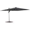 Bizzotto Aries, ombrellone braccio 3x4 anod/grigio