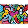 Bluebird Puzzle 2000 pezzi - Romero Britto - Heart Butterfly