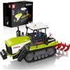 Mould King Technic Trattore cingolato set di costruzione, 1357 pezzi telecomandato con motore e controllo tramite app, 17093 modello veicolo RC giocattolo da costruzione per età superiore ai 14 anni