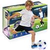 Cinknots SoccerBot Porta Calcio Bambini | Pallone da Calcio Smart con Conta palleggi & Allenamento a Casa | Giochi per Bambini Giochi Interattivi Soccer Bot (1 Palla)