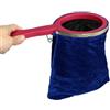 STETHI Magic Change Bag, Magic Bag Borsa Magica con Maniglia per Il Trasporto e Cerniera, Velvet Magic Bag Magic Tricks Make Things Disappear, Magic Props Magic Trick Toys (Blu)