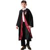 Rubie's Rubies Costume Harry Potter Deluxe per Bambino e Bambina, Licenza Ufficial, Tunica con Cappuccio, Unisex, Gryffindor Carnevale