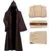 Kitimi Costume Je-d Bambino, Veste con Cappuccio Mantello, Costume Carnevale Bambino Vestito Cosplay Costume(Marrone,160)