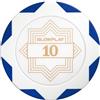 SLOWPLAY Fiches poker in argilla SLOWPLAY Nash, 14 g/40 mm, 50 pz