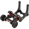 COOL RACING Metal Wheelie Bar Set RC Ricambi per TRAXXAS XMAXX X-MAXX RC Auto (Nero Ruota Singola)