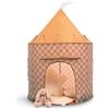 Relsy Tenda da campeggio per bambini a quadri gialli per bambini ed esterni, tenda pop-up per bambini e bambini piccoli, parco giochi, piscina di palline e giocattoli da giardino, design