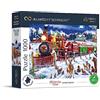 Trefl Prime - Puzzle UFT Christmas Time: Santa's Express, 1000 Pezzi - Cartone più Spesso, BIO, Puzzle Natalizio, Atmosfera Natalizia, per Adulti e Bambini dai 12 anni