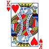 US Playing Card Company Mazzo di Carte Tutte Uguali Dorso Blu (Re di Cuori)