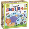 Ludattica | I Speak English | Giochi Montessori | Gioco educativo per Bambini 4+ | Gioco per Imparare l'inglese | Gioco Made in Italy