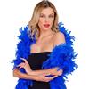 W WIDMANN MILANO Party Fashion - Boa di piume, lunghezza circa 180 cm, sciarpa di piume, accessorio, costume, carnevale, Halloween