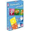 Janod - Dominos Rigolooo - Gioco di memoria e associazione - 2 livelli - da 2 a 4 giocatori - Da 3 anni - J02737