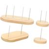 Luwecf 4pcs Bambole all'Uncinetto Visualizzare Le Righe Fai -da -Te di per Il Tikerpuven Feltingen