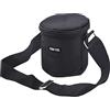 JISADER Borsa per Piastre con Manubri Nera Borsa da Trasporto Portatile Borsa a Tracolla in Tessuto Oxford
