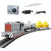 Generic Modellino di locomotiva a vapore in scala 1/87 HO, MDT con motore a combustione interna, set ferroviario con locomotiva, carrozza, binario, set ferroviario per adulti
