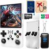 HatiLuminis R36MAX 2025 - Console da gioco palmare retrò, display IPS 4K HD da 4 pollici, sistema Linux open source, oltre 18000 giochi precaricati, memoria da 64 GB, batteria da 4000 mAh, console da
