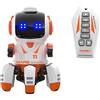 Radiocom ODS Mars 11 City Patrol, Robot Radiocomandato ad Infrarossi, Funzione Movimento e Occhi Luci Led, Altezza 18 cm, Età Consigliata +5 Anni