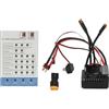 Alomejor ESC Brushless 60A Impermeabile per Auto RC Compatibile con Motori 3650-3670 e Lipo 2-3S Regolazione Velocit¨¤ Protezione Surriscaldamento Scheda Programmazione