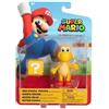 SUPER MARIO Action figure articolata snodata da collezione rossa para Koopa Troopa da 10,2 cm, con accessorio punto interrogativo, per bambini dai 3 anni in su