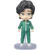TAMASHII NATIONS MERCHANDISING LICENCE Tamashii Nations-Squid Game-Gi-hun, Bandai Spirits Figuarts Mini, Acrilonitrile butadiene stirene cloruro di polivinile, One Size
