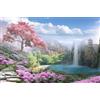 KAIXIUPuzzle Paesaggio Con Cascata - Puzzle Da 5000 Pezzi, Puzzle Splendidamente Illustrato, Puzzle Artistico, Puzzle Di Gioco Per Famiglie, Puzzle Adatto Per Il Divertimento Scolastico In Famiglia
