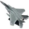 Asuinxurr 1/100 Scala Casting Aerei F15 Eagle American Navy Aereo Modello per Collezione Regalo Casa Soggiorno