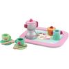 Trudi Vassoio Caffè (16 pz) by Sevi | Giochi in legno bambini. Set tazze servizio caffè bambina | 25,5x15,5cm | Giochi di imitazione | modello 83059