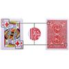 SUMAG Magic Tricks - 1 mazzo di carte da poker segrete contrassegnate, carte da gioco del pesce d'aprile, carte da espediente primo piano, spettacolo magico (retro rosso)