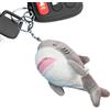 Genérico Portachiavi in peluche di squalo - Simpatici giocattoli di squalo, portachiavi con ciondolo di squalo | decorativo peluche squalo ciondoli portachiavi animali peluche per borsa bambini