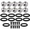 szzijia 10 pz 3,17 millimetri foro metallo brushless elica Prop Saver adattatore con gomma O ring