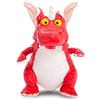 AURORA Room on The Broom Dragon Plush,Red/White